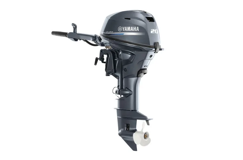 01ecde93b29a3a908b62014a6127d61a Yamaha 20 HP Outboard Motor — Electric & Manual Start, Tiller Control - Image 1