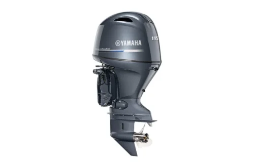 Yamaha 115 HP Outboard Motor — Power Trim & Tilt, Electric Start, Remote Mechanical Control - Image 2