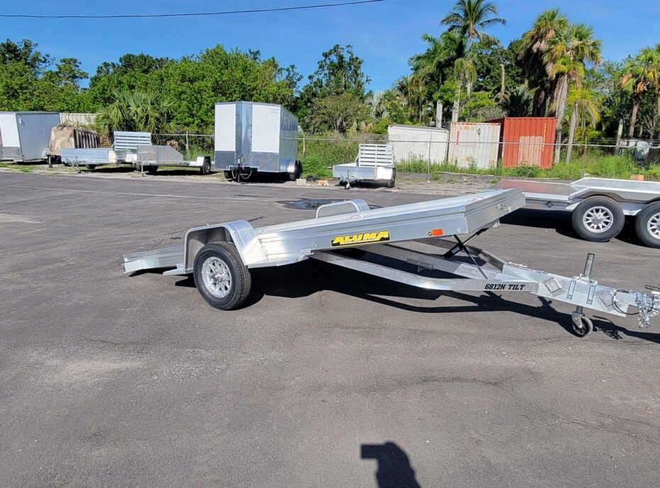 1-18.jpg ALUMA 6812H Tilt Utility Trailer - Image 1
