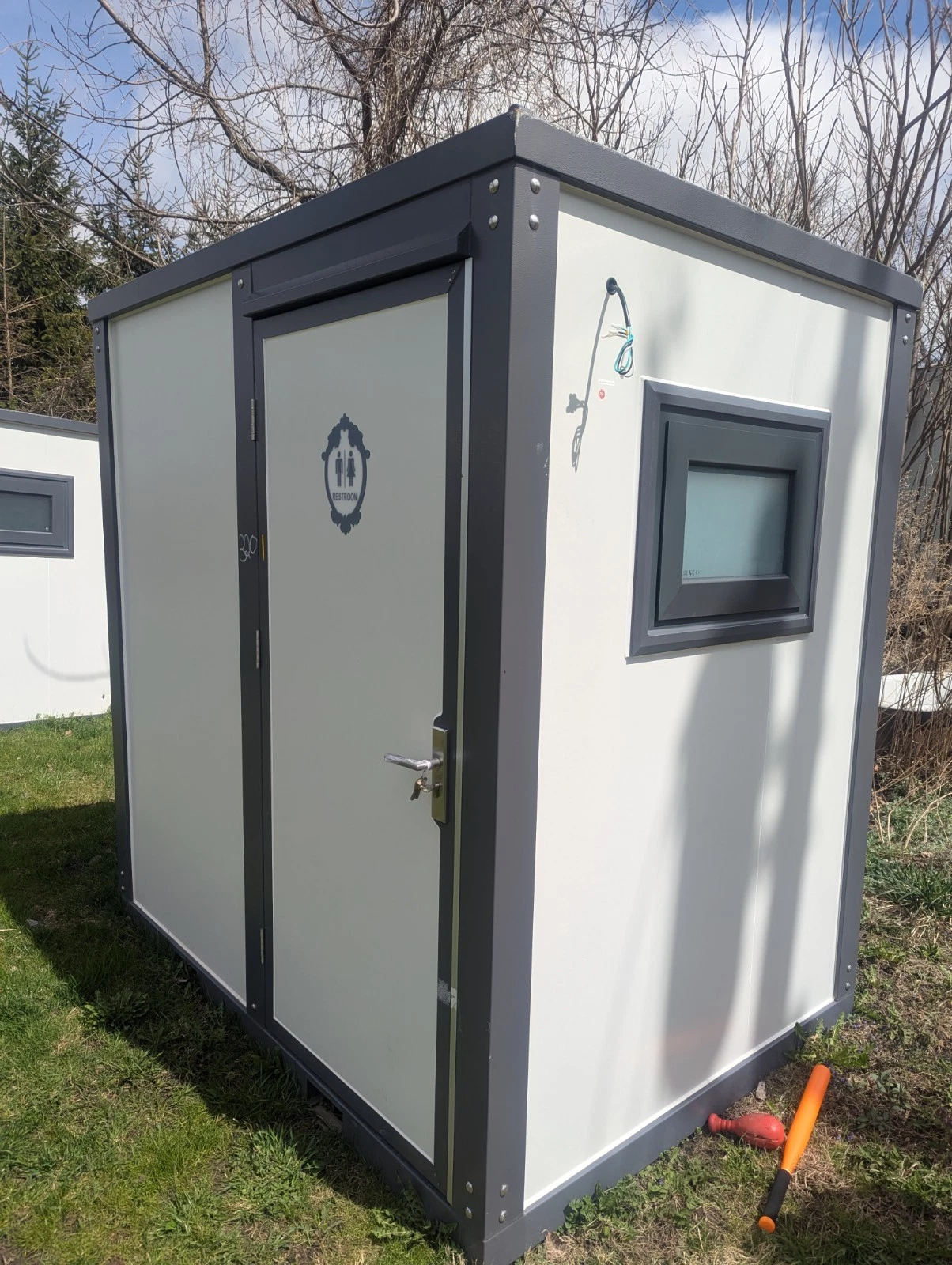 1-21-2.webp Bastone Portable Restroom Bathroom Mobile Toilets w/Shower + Sink - Image 1