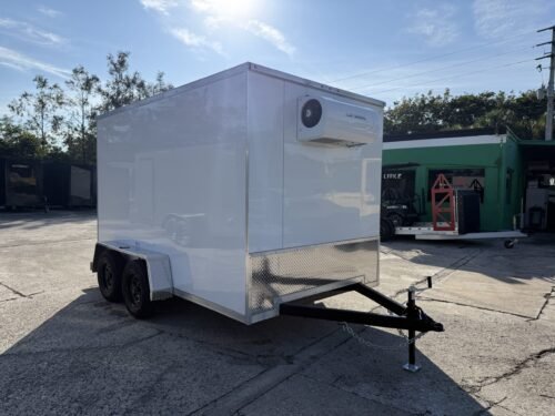 2026 AMP 7x12 Refrigerated Cooler Trailer – Tandem Axle, -4°F Capable, 110V - Image 3