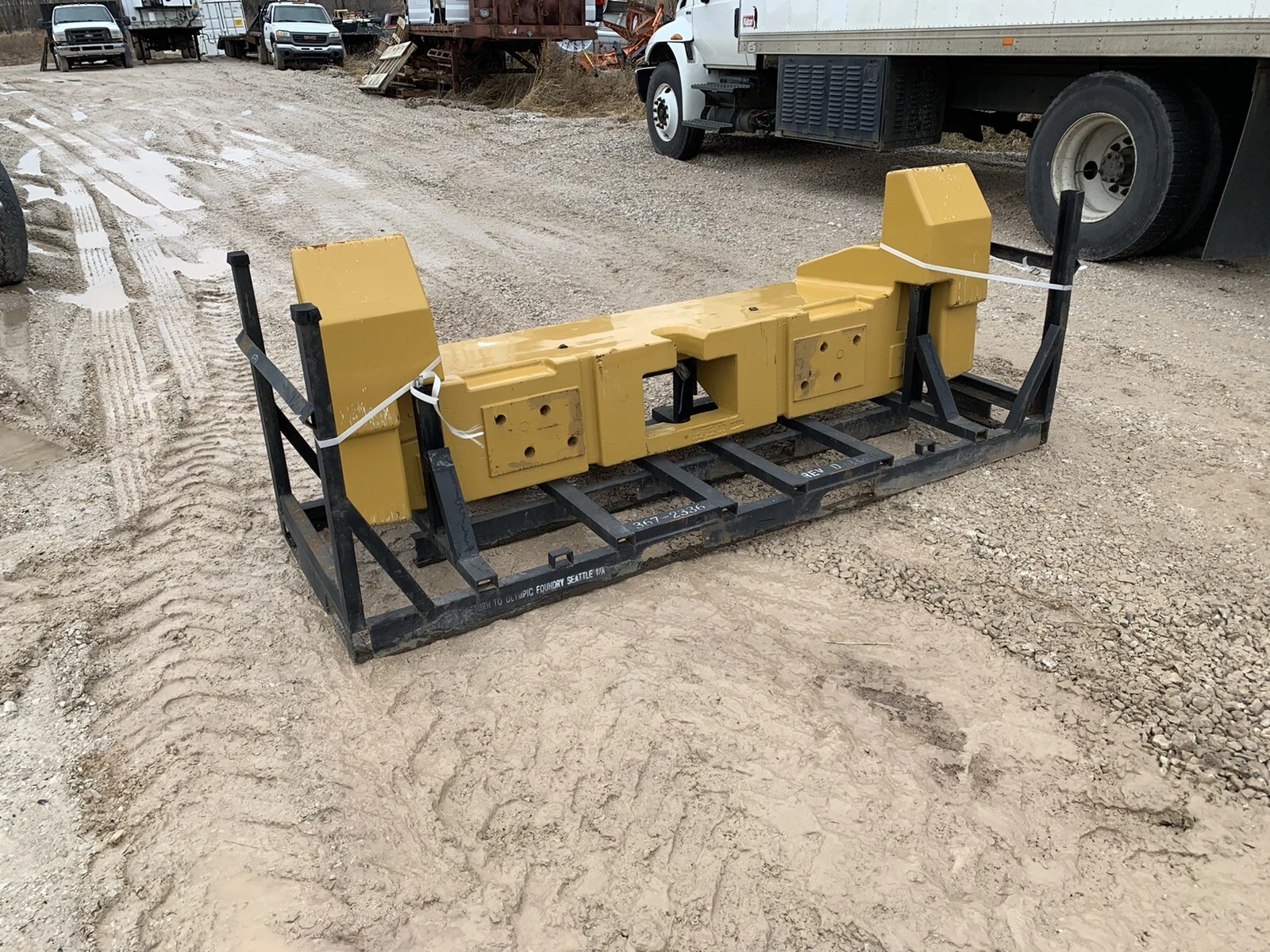1-41-1.webp Caterpillar 972M Wheel Loader Counter Weight 367-2334 - Image 1