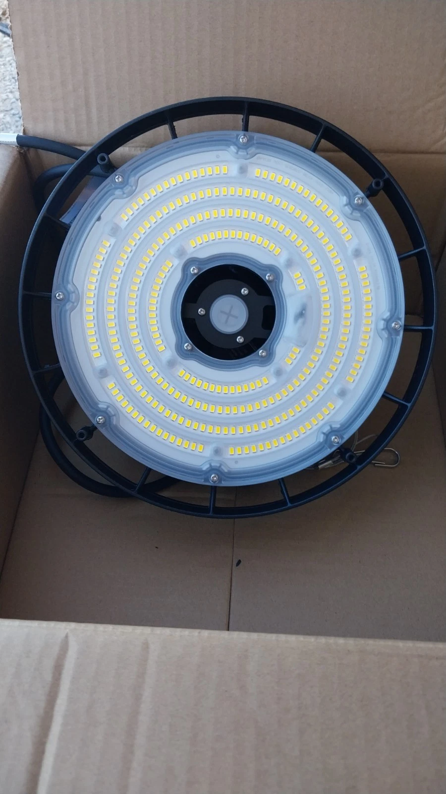 1-55.webp Sigma Luminous Led High Bay Light 100w 4000k Black 100-277v New - Image 1