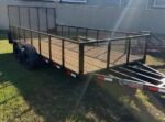 Predator Eagle7′ x 16′ x 2′ Mesh Sides Utility T/A with Ramp
