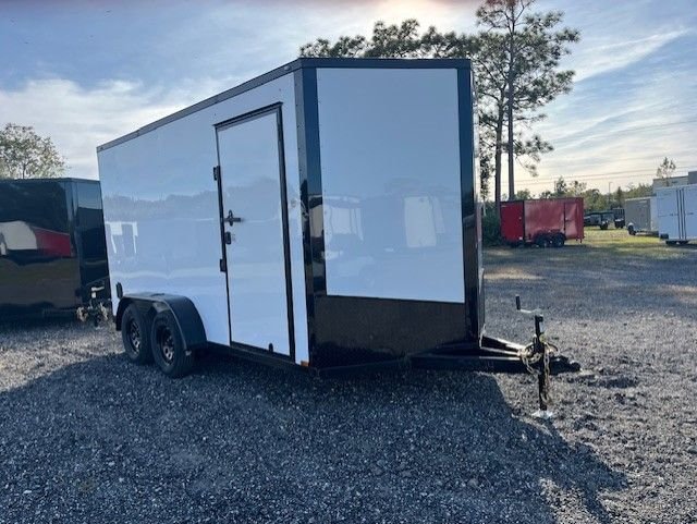 1-6 2026 Spartan 7x14 Enclosed Cargo Trailer – Blackout Package, 7K GVWR - Image 1