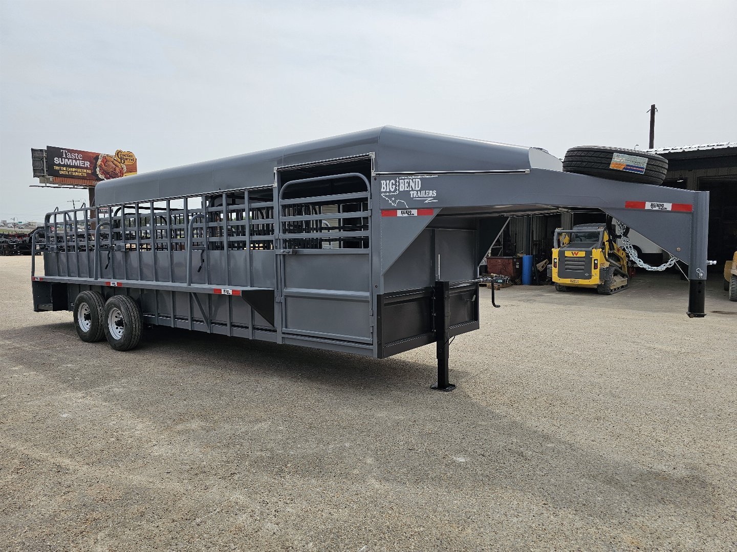 1-7-2.jpg 2025 Big Bend 6’8″X24′ 3/4 TOP Stock / Stock Combo Trailer - Image 1