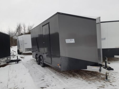 2023 Bravo 8.5x16 Enclosed Cargo Trailer – Blackout Package, Aluminum Wheels, Ramp Door - Image 3
