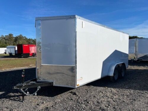 2026 Quality Cargo 7x16 Enclosed Cargo Trailer – 7K GVWR, Spring Assisted Ramp - Image 2