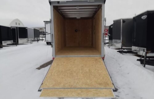 2023 Bravo 7x14 Enclosed Cargo Trailer – Aluminum Frame, Ramp Door, 7,000 lb GVWR - Image 3