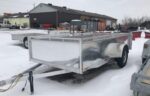 2023 Enbeck 6x12 Aluminum Utility Trailer - Image 3