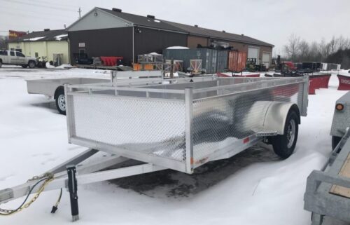 2023 Enbeck 6x12 Aluminum Utility Trailer - Image 3