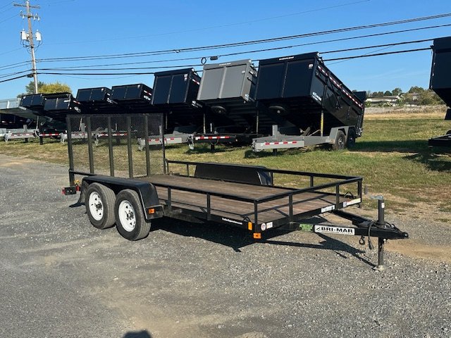 2019-bri-mar-6-x-14-landscape-utility-trailer.jpg 2019 Bri-Mar 6 x 14 Landscape Utility Trailer - Image 1