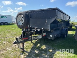 2021-texas-pride-ro71618kgn-t-a-roll-off-trailer-w-extra-dump-bed.jpg 2021 Texas Pride RO71618KGN T/A Roll-Off Trailer w/ Extra Dump Bed - Image 1
