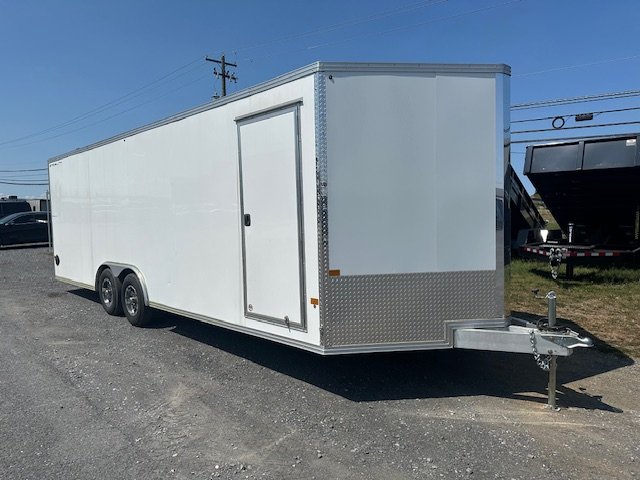 2022-cargo-pro-stealth-85-x-24-v-nose-enclosed-car-trailer-1.jpg 2022 Cargo Pro Stealth 8.5 x 24 V-Nose Enclosed Car Trailer - Image 1