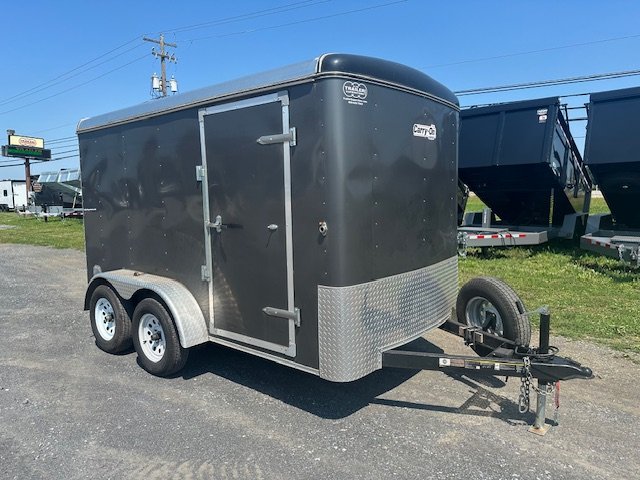 2023-carry-on-6-x-12-enclosed-cargo-trailer-tandem-axle.jpg 2023 Carry-On 6 x 12 Enclosed Cargo Trailer – Tandem Axle - Image 1