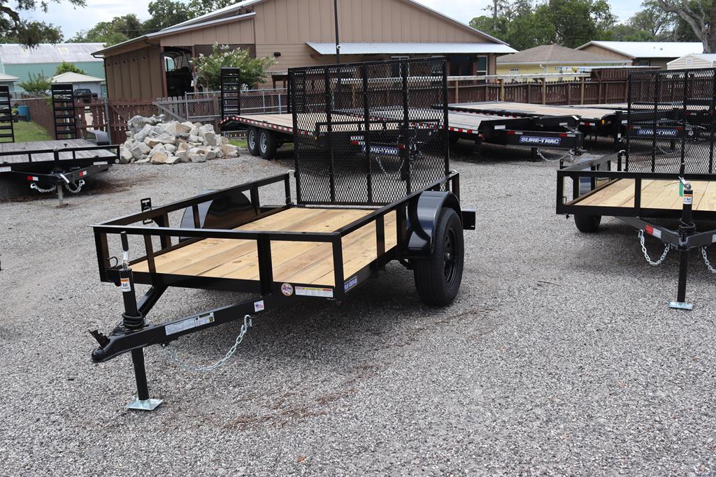 2025-5x8-utility-trailer-triple-crown-2750-gvwr-gate-radials.jpg 2025 5×8 Utility Trailer – Triple Crown, 2750 GVWR, Gate, Radials - Image 1