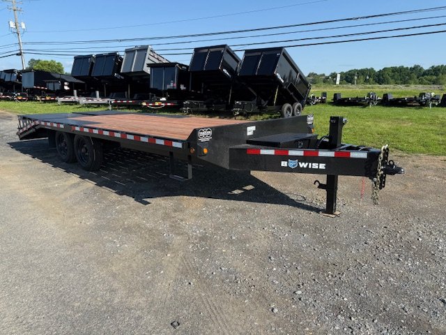 2025-bwise-8-x-20-deckover-equipment-trailer-full-width-ramps.jpg 2025 BWise 8 x 20 Deckover Equipment Trailer – Full Width Ramps - Image 1