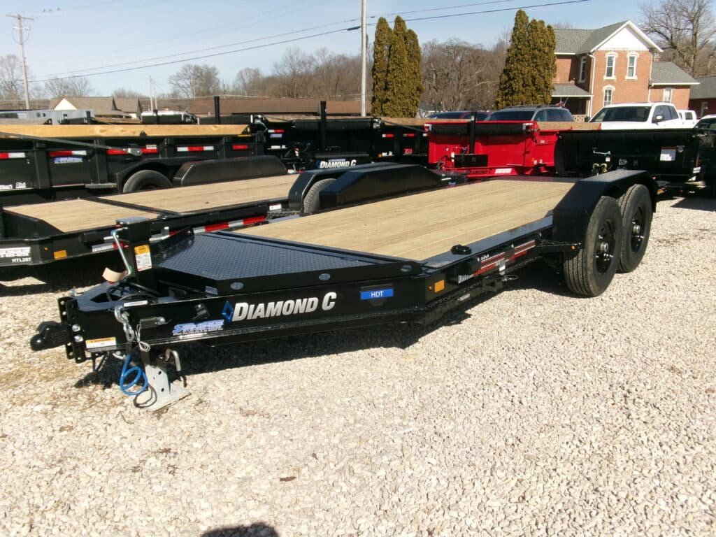 KODAK Digital Still Camera 2025 Diamond C HDT207 82″x 16′ 14.9k Full Tilt Deck Equipment Trailer Stock #296523 – Spencer Trailers - Image 1