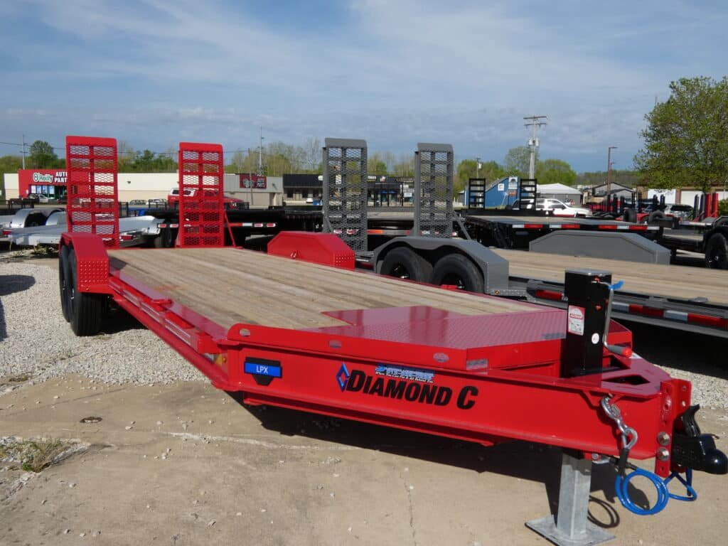 2025-diamond-c-lpx207-82-x-22-149k-equipment-trailerwith-hd-flip-knee-ramps.jpg 2025 Diamond C LPX207 82″x 22′ 14.9k Equipment TrailerWith HD Flip-Knee Ramps Stock #298197 – Spencer Trailers - Image 1