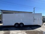 2026 Quality Cargo 8.5x24 Enclosed Cargo Trailer – 7K GVWR, White - Image 4