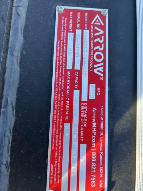 Arrow semi truck trailer mover Fork Lift Fifth Wheel Forklift Cat Skytrak New - Image 2