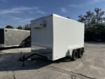 2026 AMP 7x12 Refrigerated Cooler Trailer – Tandem Axle, -4°F Capable, 110V