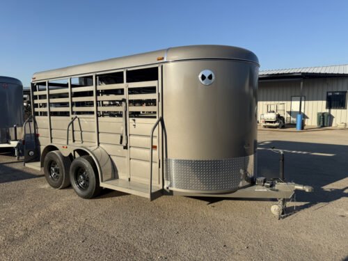 2026 W-W Trailer AA 6X14 Stock / Stock Combo Trailer - Image 2