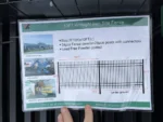 Two Racks Of 300 feet of steel fencing 10’ panels 7’ Tall 600 Feet Total Fence - Image 3