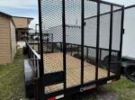 Predator Eagle 6' x 12' x 2' Mesh T/A Utility Trailer with Ramp - Image 4