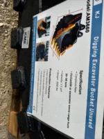Cat 336 60 Inch Excavator Tooth Bucket 90 100 Mm Pin Caterpillar New AM3660 KJ - Image 4