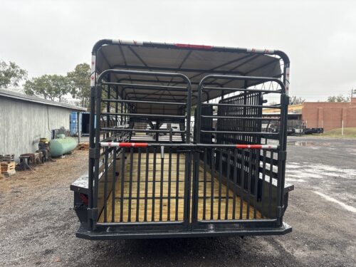 New 2026 Circle W 6.5 x 24 Gooseneck Livestock Trailer 14k GVWR - Image 2