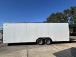 2026 Quality Cargo 8.5x24 Enclosed Cargo Trailer – 7K GVWR, White - Image 5