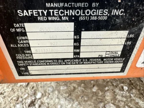 2020 Safety Technologies Sign Flagger Sign Works Good Auto Flagger Can Ship - Image 3