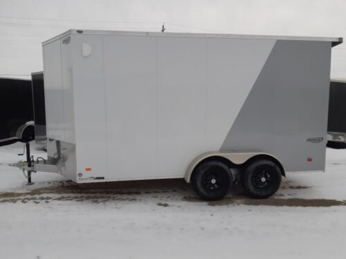 2023 Bravo 7x14 Enclosed Cargo Trailer – Aluminum Frame, Ramp Door, 7,000 lb GVWR - Image 4