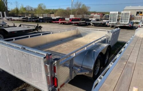 2023 Enbeck 7 X 14 Aluminum Trailer - Image 4