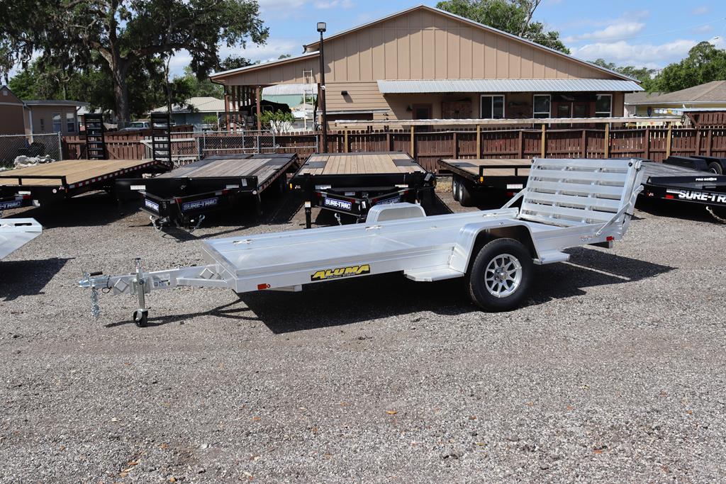 55x12-aluminum-utility-trailer-with-a-bi-fold-tailgate.jpg 5.5×12 Aluminum Utility Trailer with a Bi-Fold Tailgate - Image 1