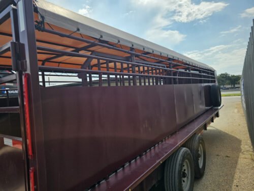 2024 Other 6’8″X24′ Stock / Stock Combo Trailer - Image 3