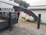New 2026 Circle W 6.5 x 24 Gooseneck Livestock Trailer 14k GVWR - Image 3