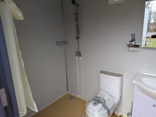 Bastone Portable Restroom Bathroom Mobile Toilets w/Shower + Sink - Image 5