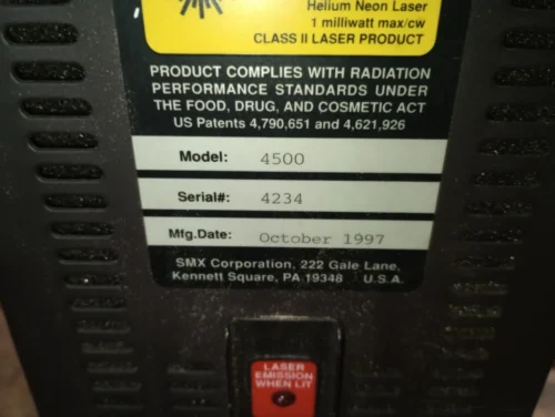SMX 4500 Laser Tracker Sensor Unit w/Cables CMM Test Measurement - Image 4