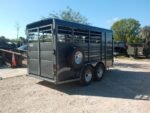 New 2026 Calico 6 x 16 Three Horse Trailer 7k GVWR - Image 2