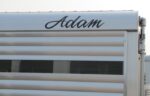 2023 Adams Trailers 16′ All Aluminum Stock Trailer - Image 3