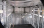 2023 Adams Trailers 16′ All Aluminum Stock Trailer - Image 4