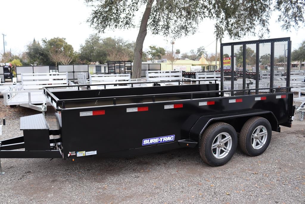 7x14-steel-high-side-utility-trailer.jpg 7×14 Steel High Side Utility Trailer - Image 1