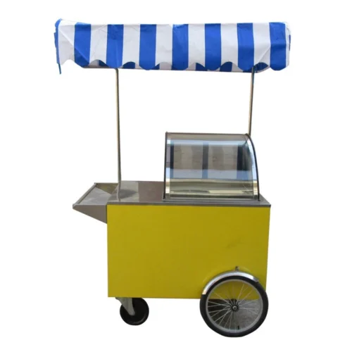 Kolice Ice Cream Vending Tricycle Ice Cream Freezer Ice Cream Food Truck Trailer - Image 18