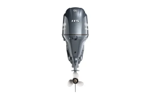 Yamaha 115 HP Outboard Motor — Power Trim & Tilt, Electric Start, Remote Mechanical Control - Image 3