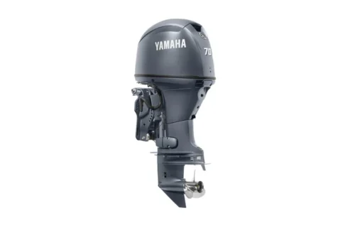 Yamaha 70 HP Outboard Motor — Power Trim & Tilt, Electric Start, Remote Mechanical Control - Image 3