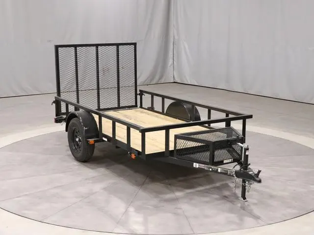 CO5.5X10GWPTLED_0_Co5.5X10Gwptled-100 Carry-On 5.5x10 Utility Pipe Top Trailer w/ Mesh Tongue Box - Image 1