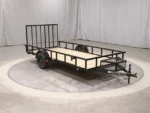 Carry-On 6x14 Utility Pipe Top Trailer - Image 2