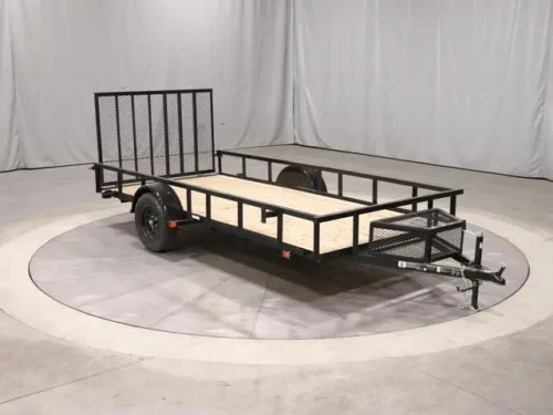 Carry-On 6x14 Utility Pipe Top Trailer - Image 2